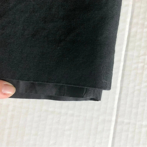 Linen Blend Pencil Skirt - Picture 9 of 13